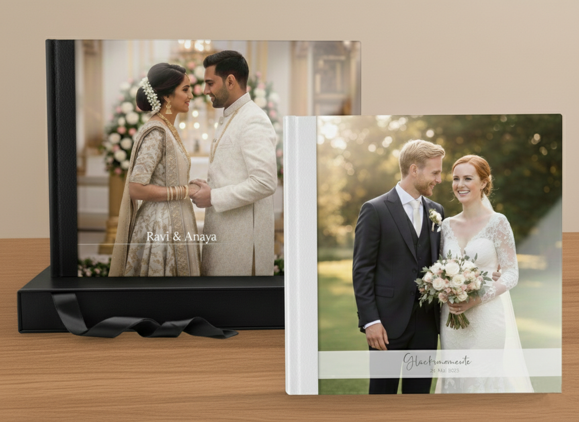 Special photobook options and premium features